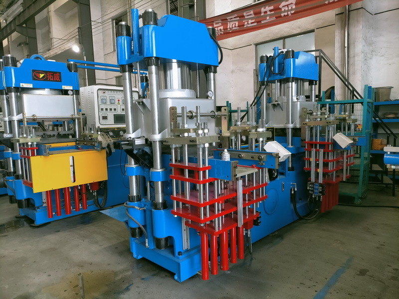 Automatische GummigestaltungsPressmaschine hydraulische Valcanizing-Silikon-Kompression