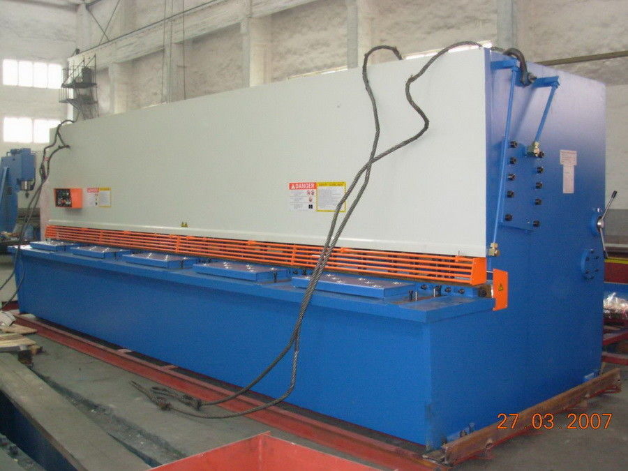 Blechtafel-Schneidwerkzeuge 15KW Schneidemaschine 6m Länge elektrische hydraulische scherende