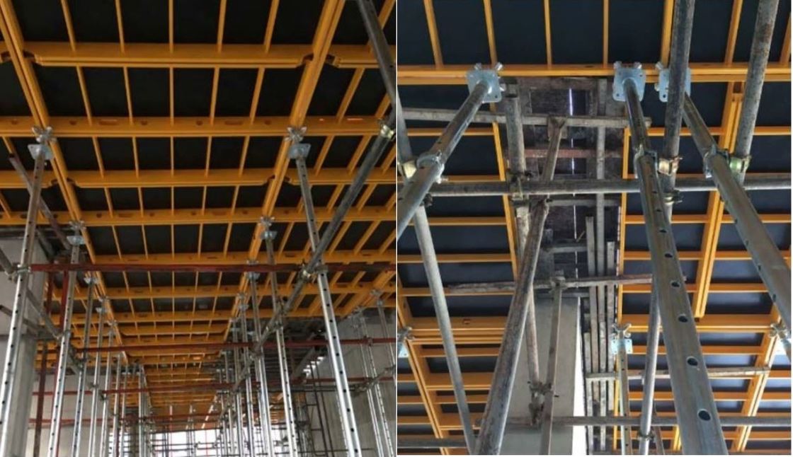 RAHMEN-Platten-Verschalungs-System einfaches Installion des großen Gebiets Aluminiumfür Beton