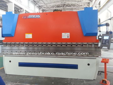 Hydraulische Presse-Bremsstahlplatte 110 Tonnen-Blatt CNC, die 4m langen Worktable verbiegt
