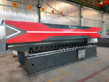 Vertial-Art hydraulisches fugender langer Ausschnitt Blatt CNC V Maschinen-4m Nuten 89 Grad V