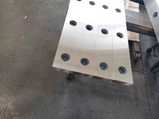 kaufen Hochdichte geschmiedete Metallscherenmesser mit 5 mm - 20 mm Dicke für präzises Metallschneiden online manufacture