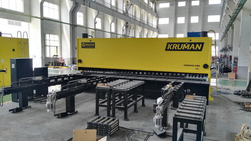 Automatische Fütterungsplatten-scherende Maschine 20' lang hydraulische CNC-Guillotinen-Schere