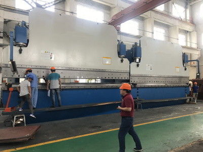 Automatische CNC Tandem Press Bremse 3000 Tonnen Tischlänge 12000mm Biege 20mm Blech