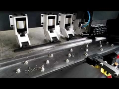 Vertikal Typ Edelstahl CNC V-Nut Maschine